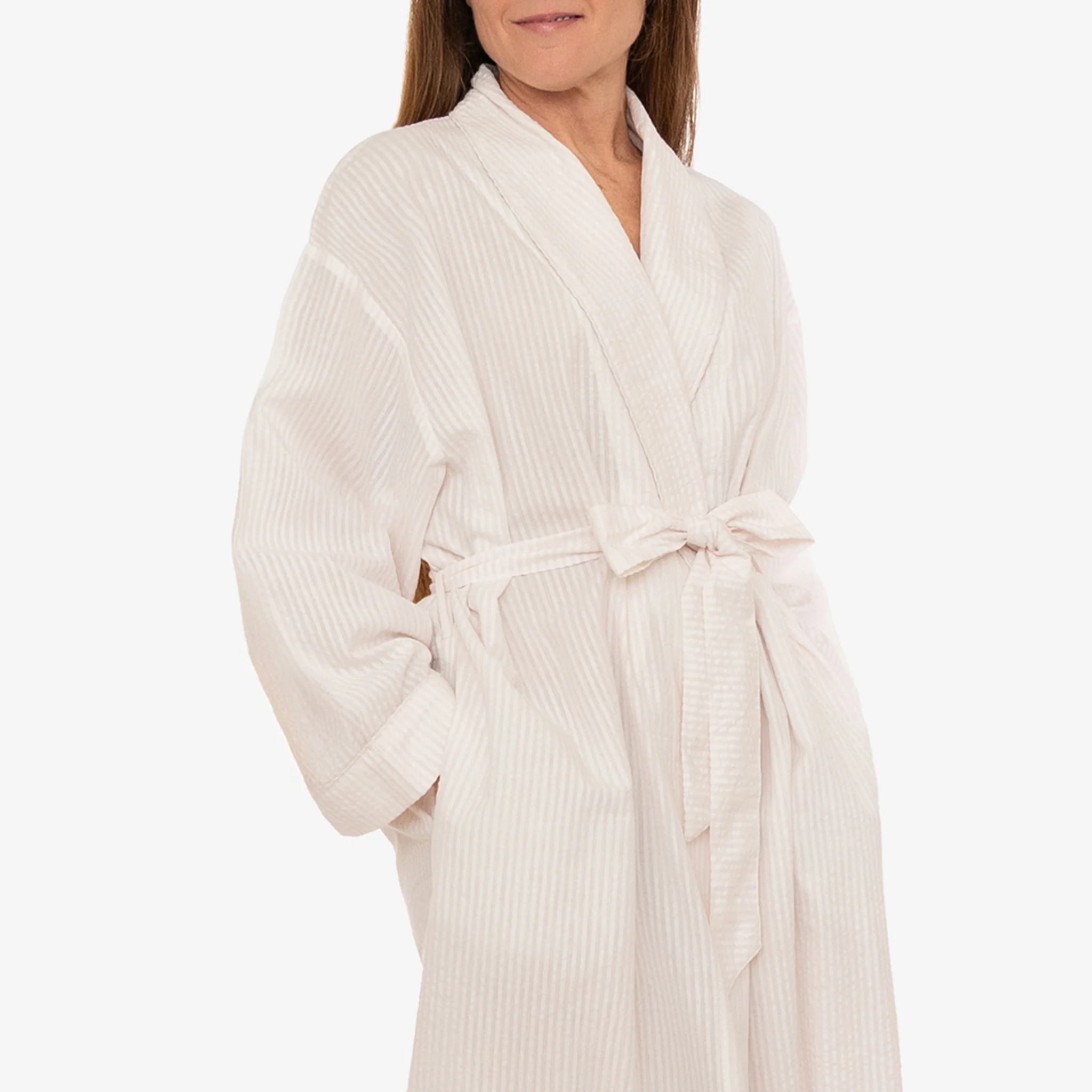 SEERSUCKER UNISEX ROBE - Image 25