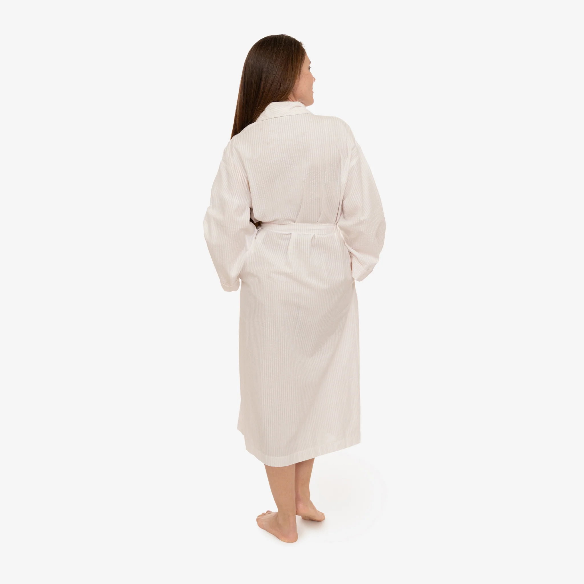 SEERSUCKER UNISEX ROBE - Image 26