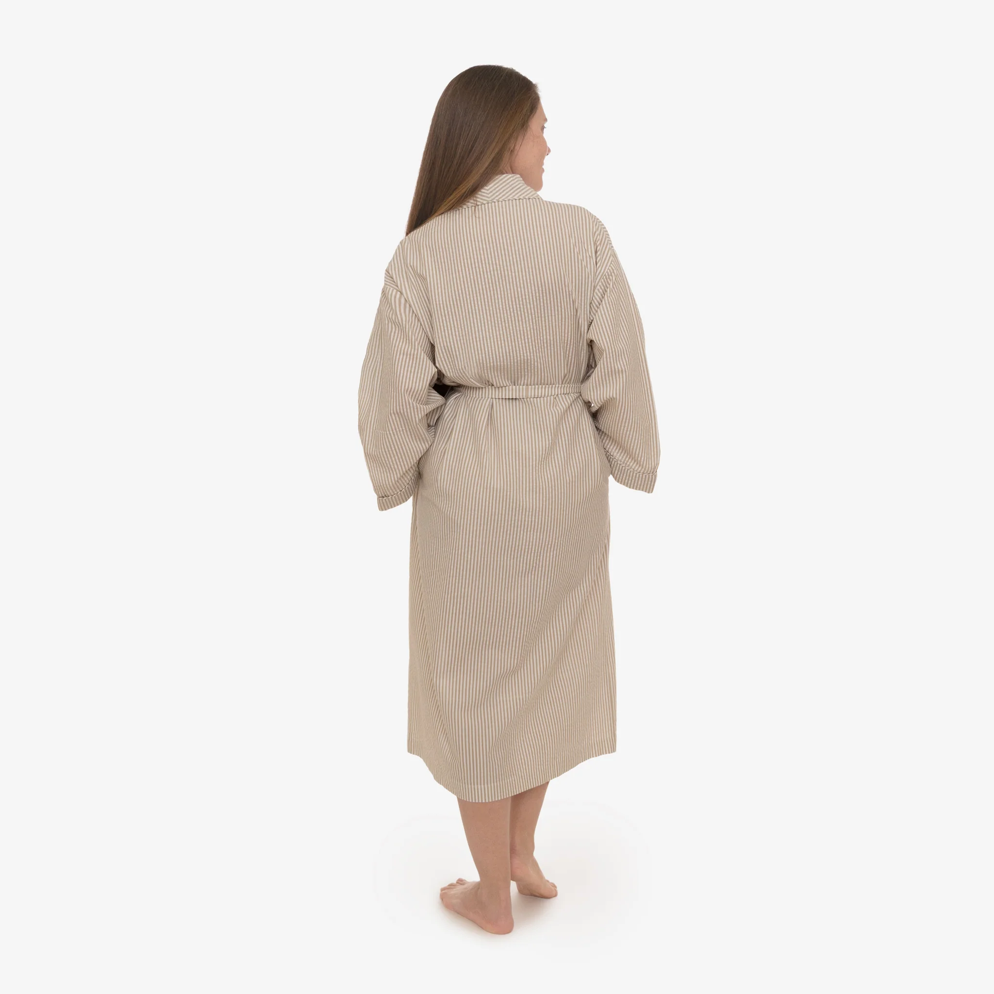 SEERSUCKER UNISEX ROBE - Image 29