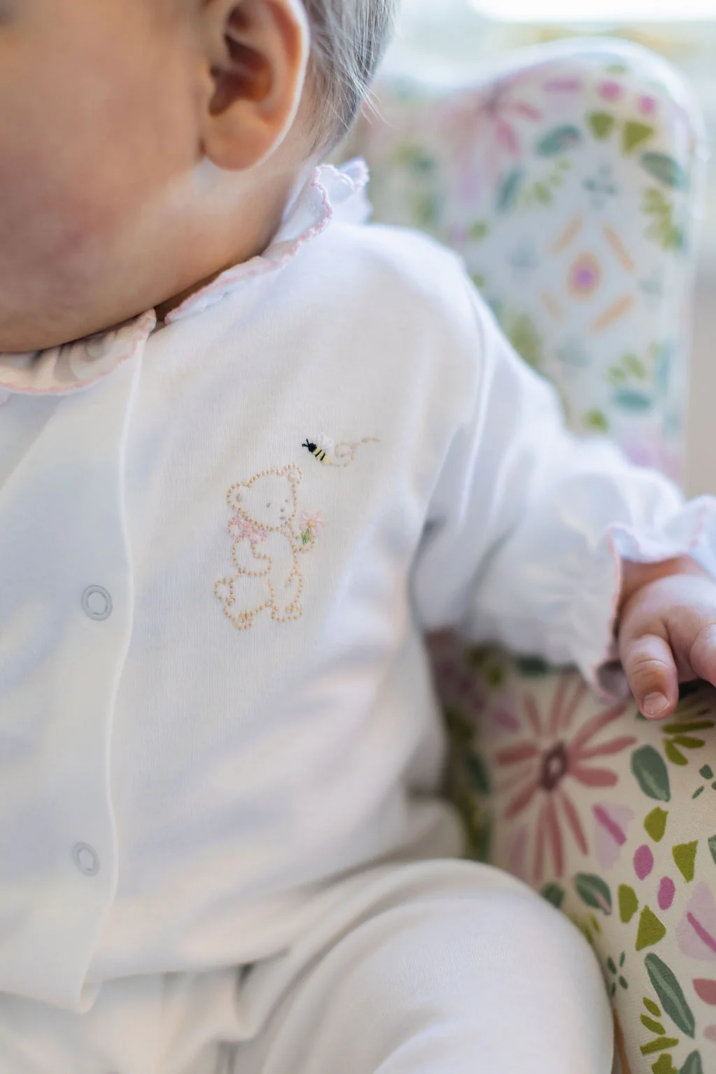 Teddy Bear Footie & Lovie Bundle - Image 3
