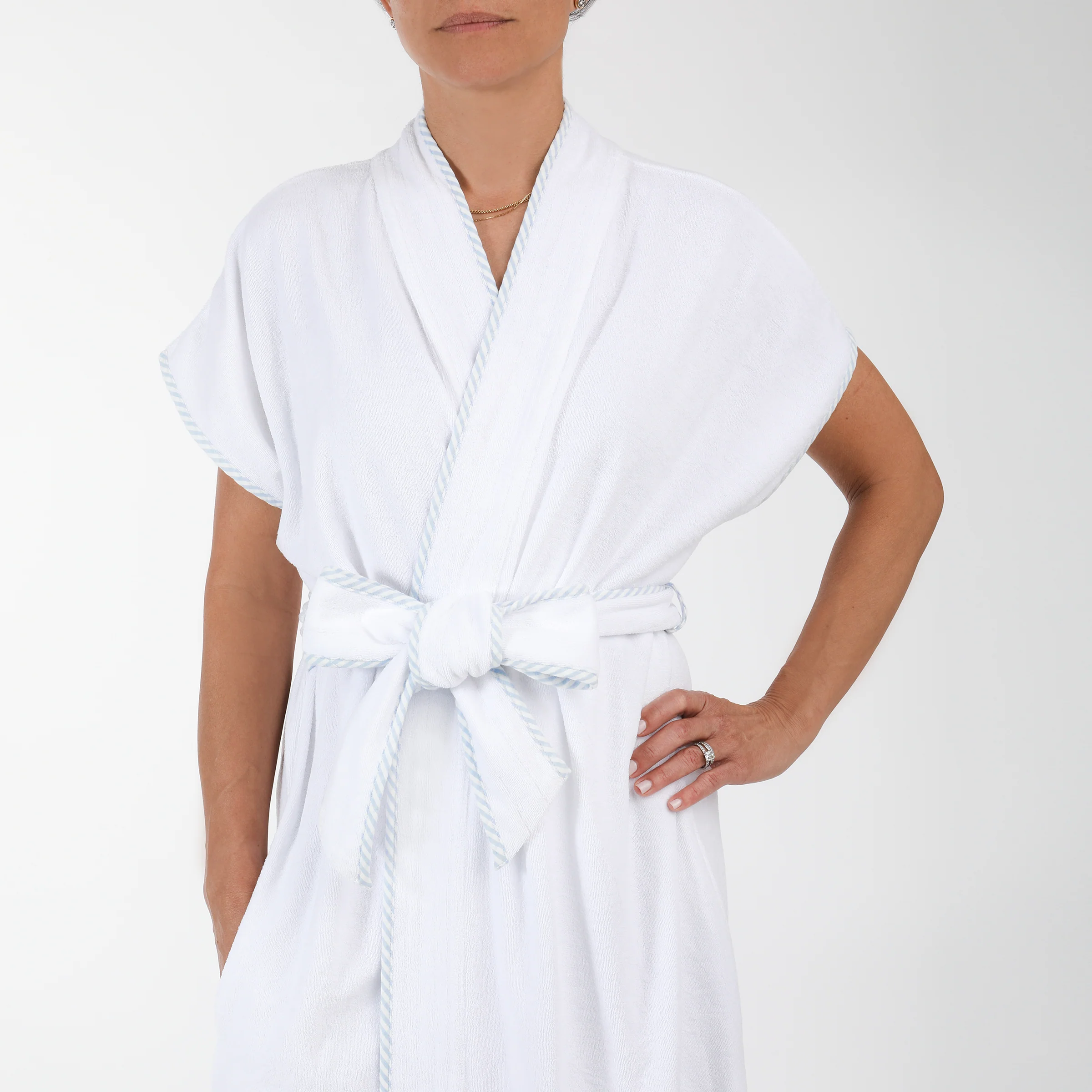 TERRY COTTON ROBE - Image 5