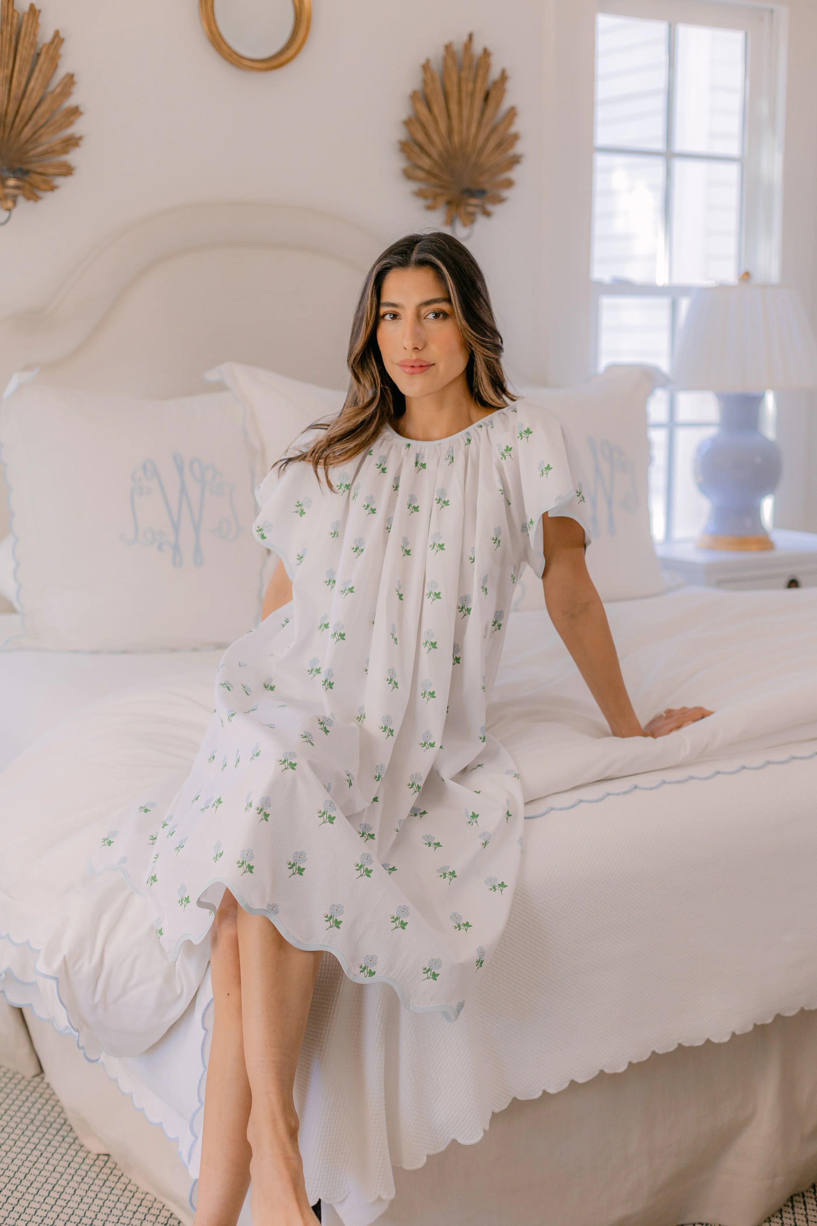 VANDY SCALLOPED  NIGHTGOWN - Image 6