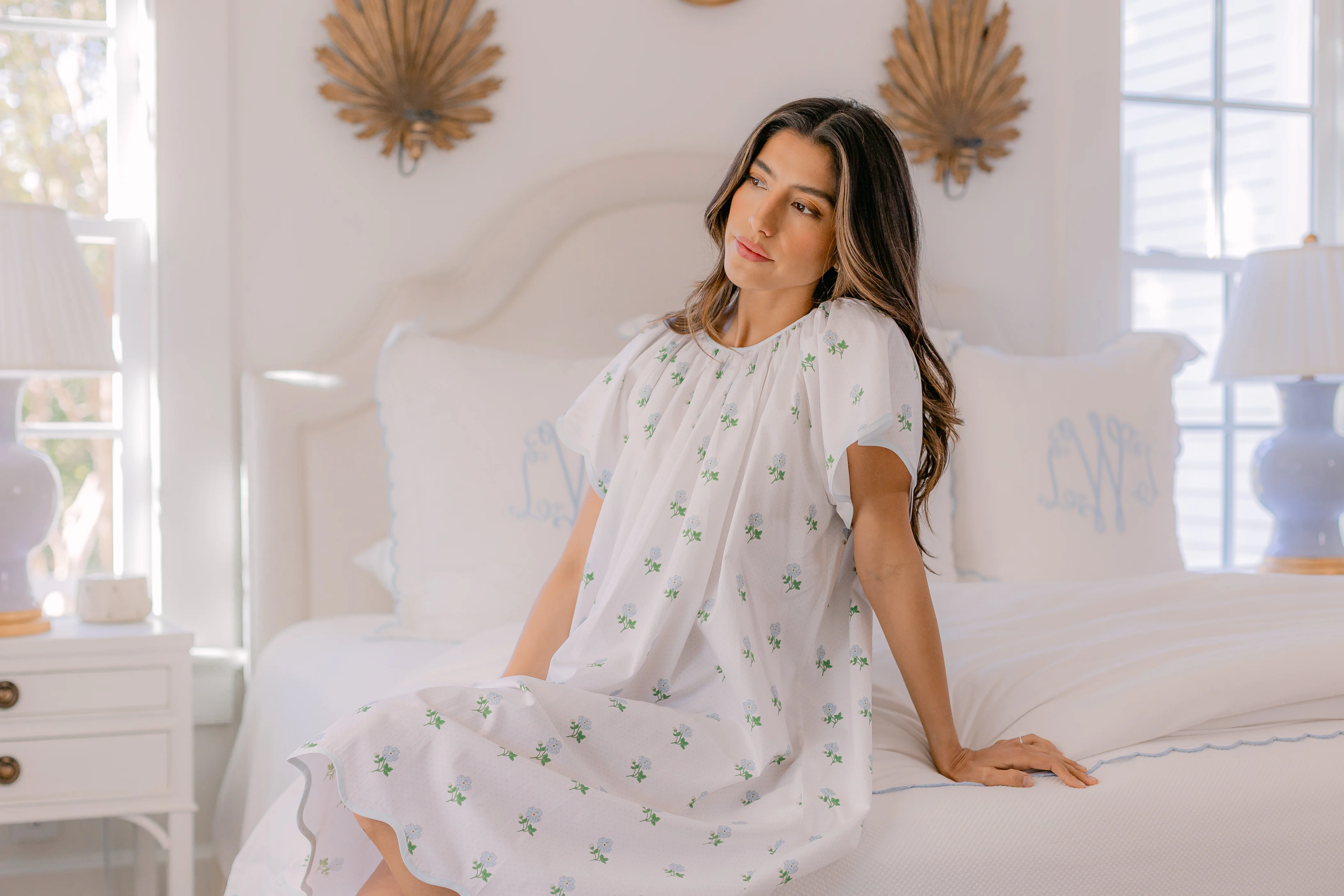VANDY SCALLOPED  NIGHTGOWN - Image 7