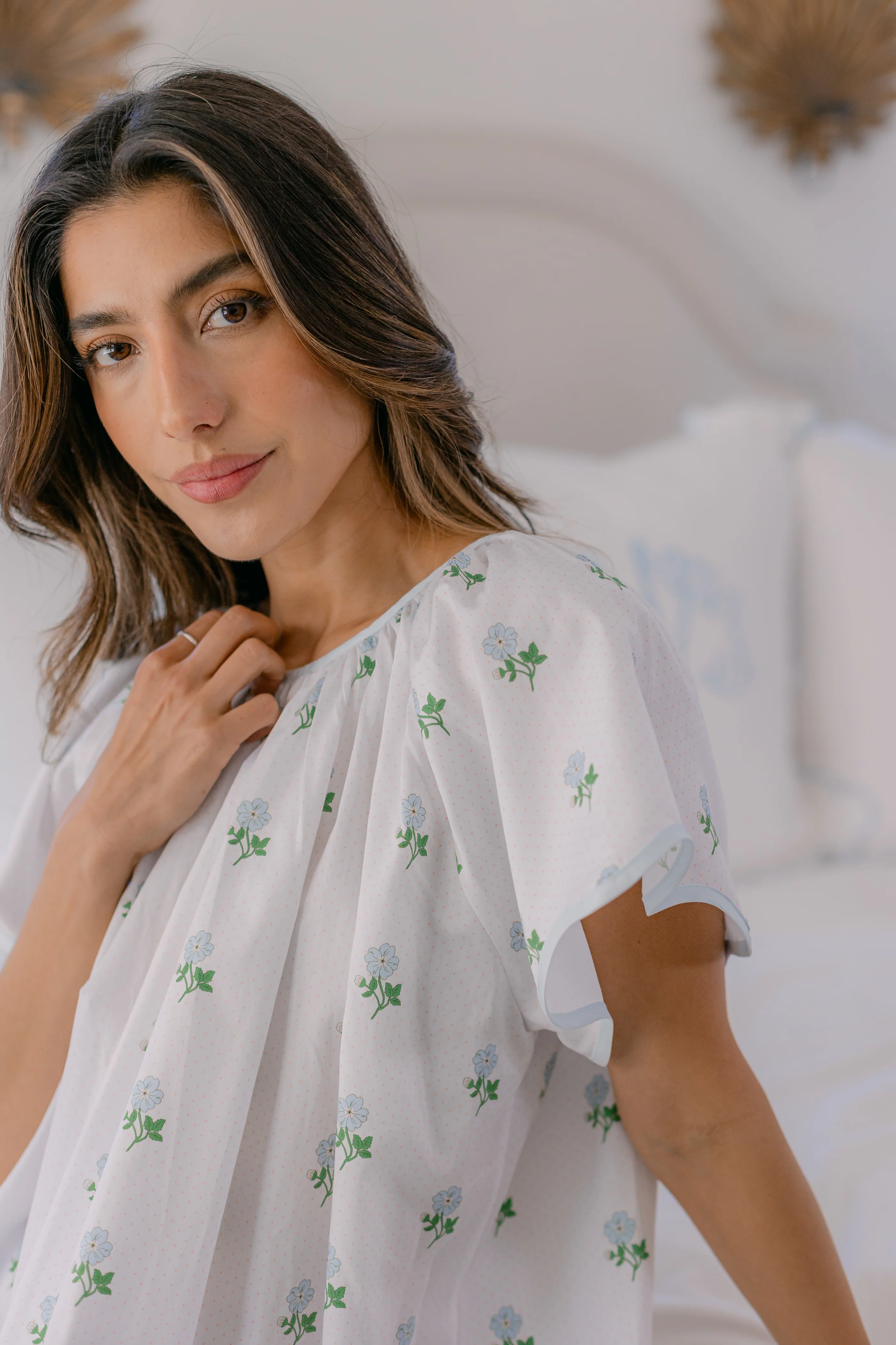 VANDY SCALLOPED  NIGHTGOWN - Image 8