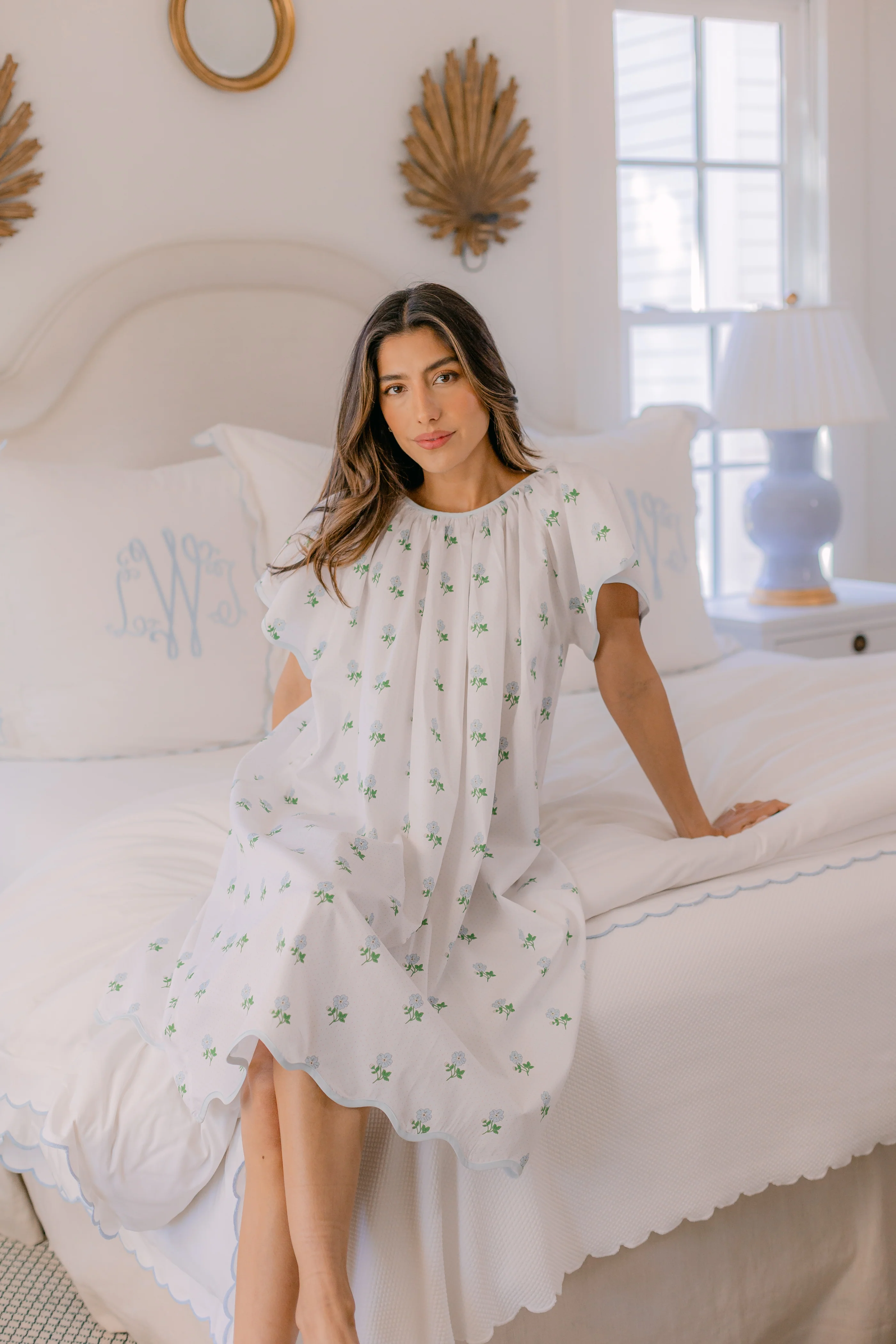 VANDY SCALLOPED  NIGHTGOWN - Image 9