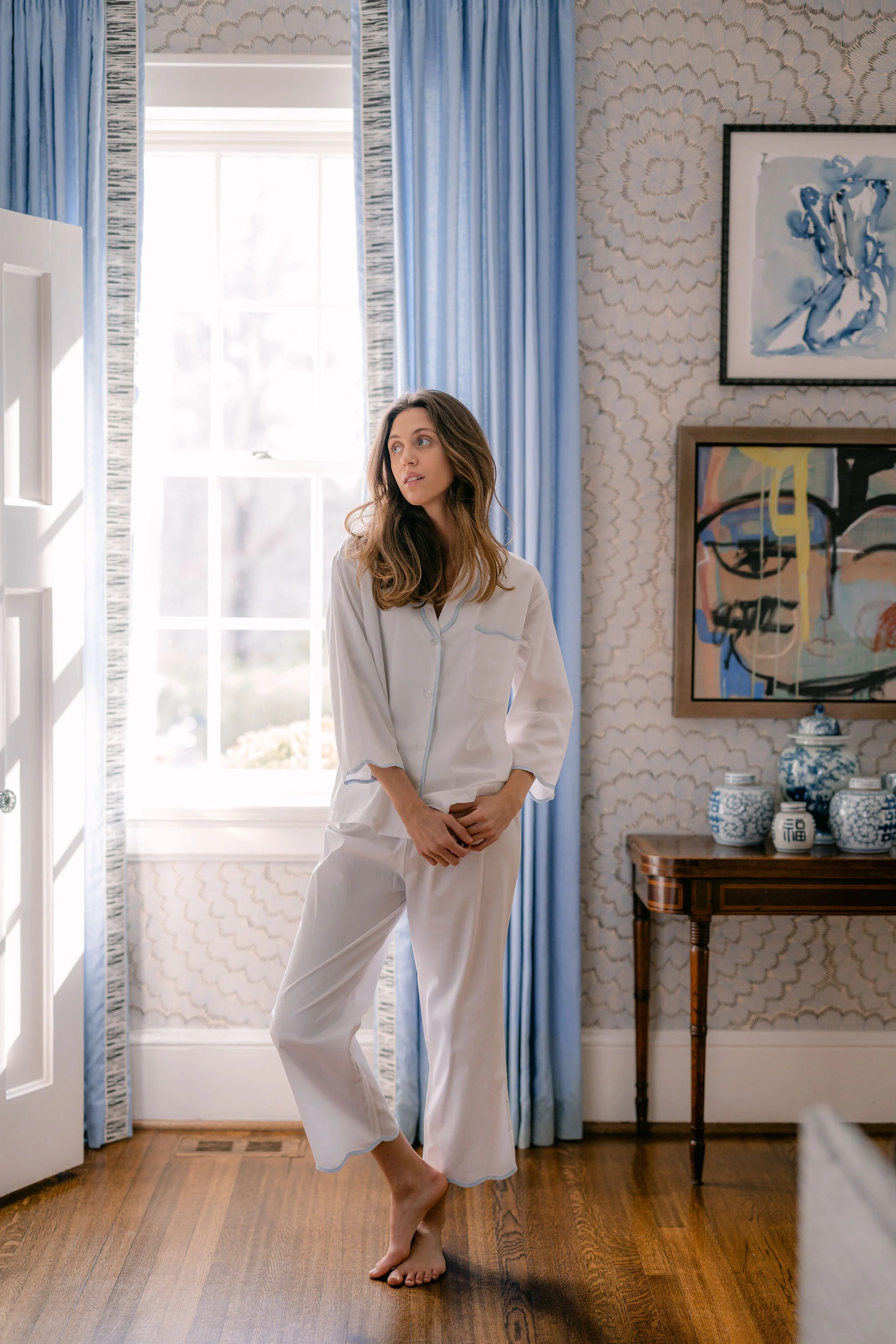 VANDY SCALLOPED PAJAMAS - Image 5