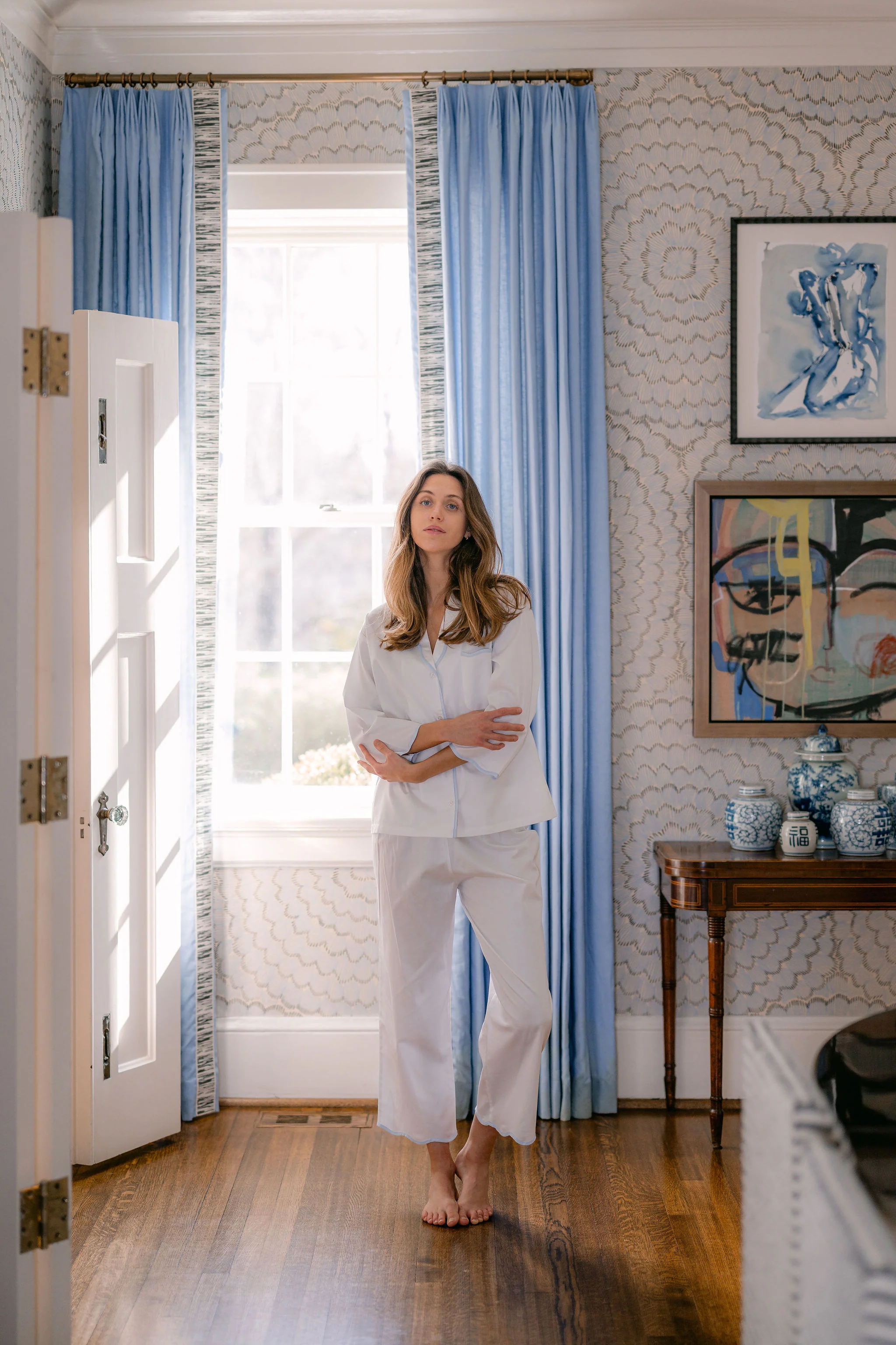 VANDY SCALLOPED PAJAMAS - Image 6