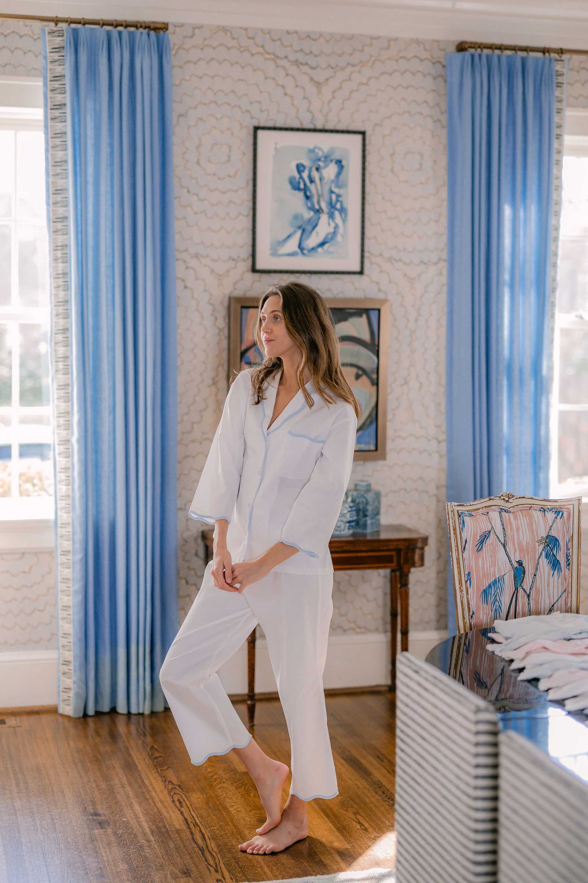 VANDY SCALLOPED PAJAMAS - Image 7