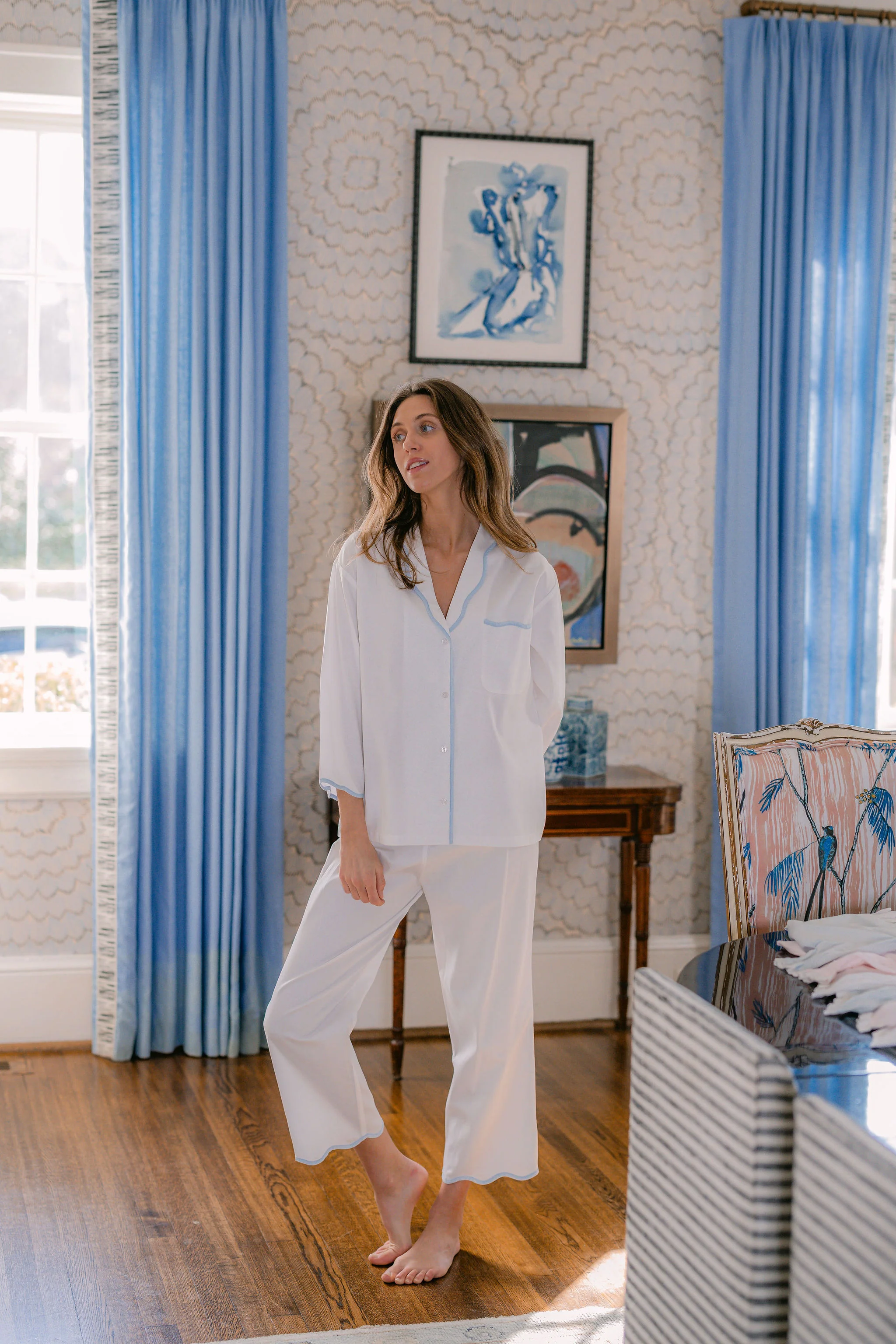 VANDY SCALLOPED PAJAMAS - Image 8