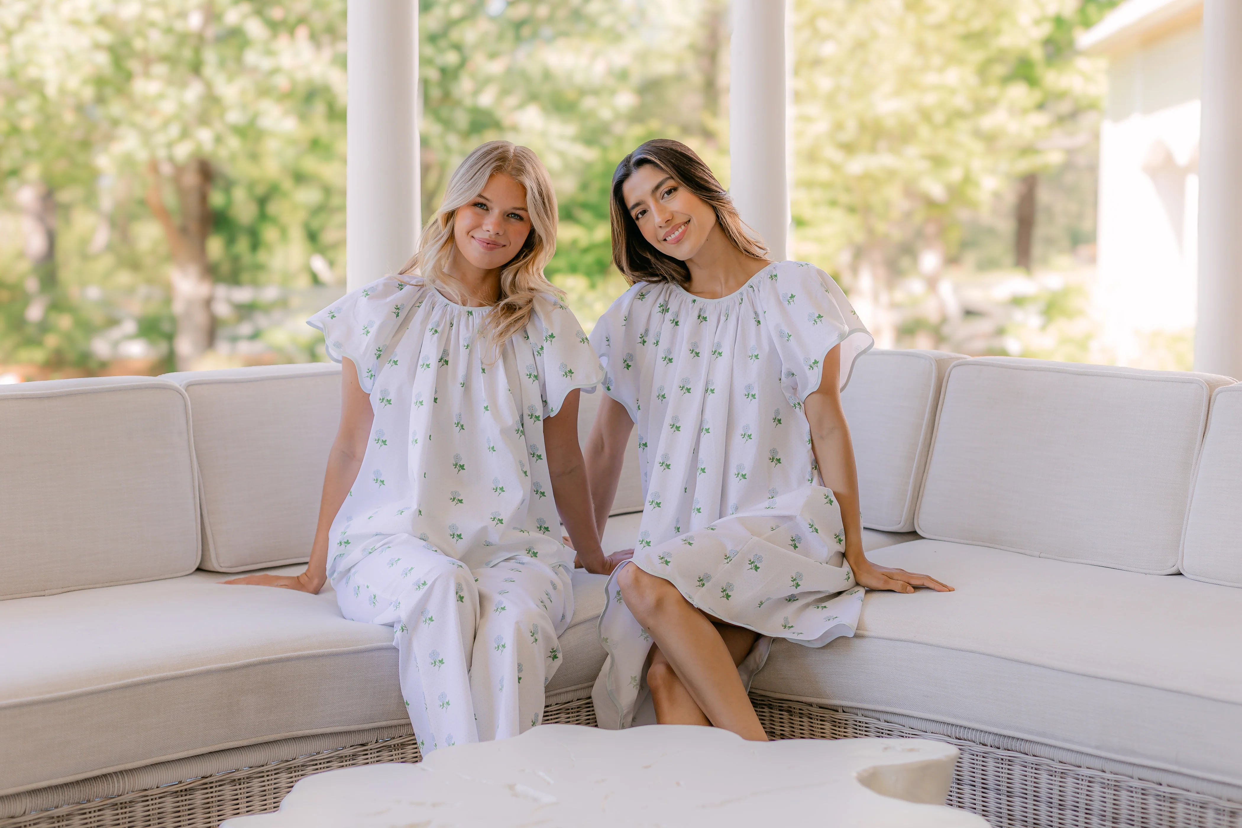 VANDY SCALLOPED SHORT SLEEVE PAJAMAS - Image 8