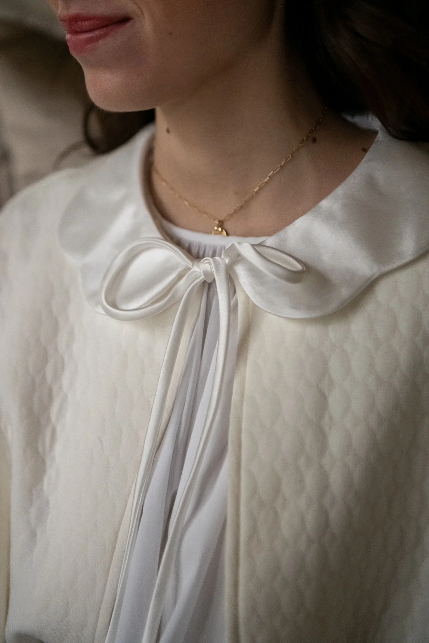 VIVIAN COTTON BEDJACKET - Image 10