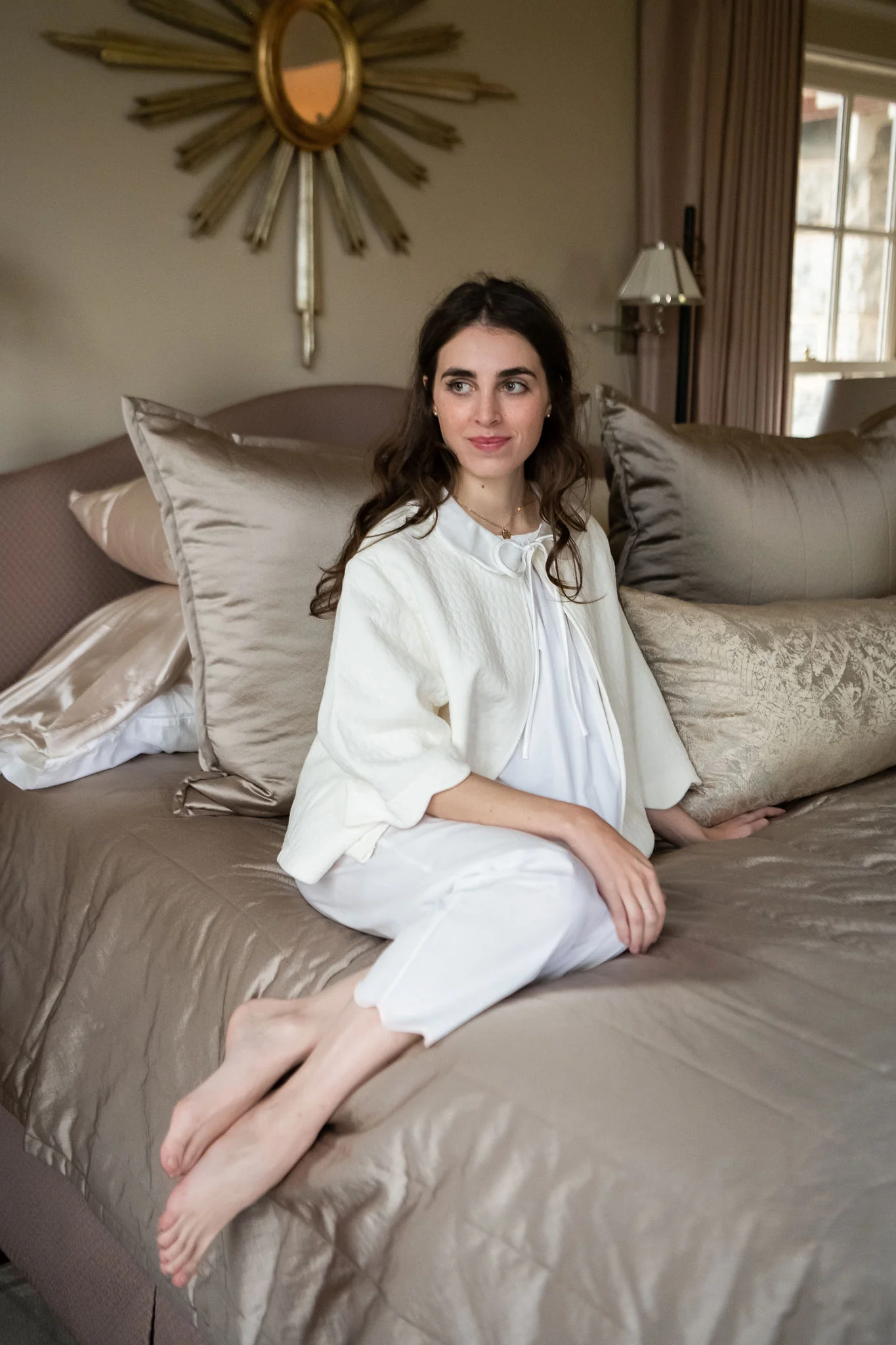 VIVIAN COTTON BEDJACKET - Image 12