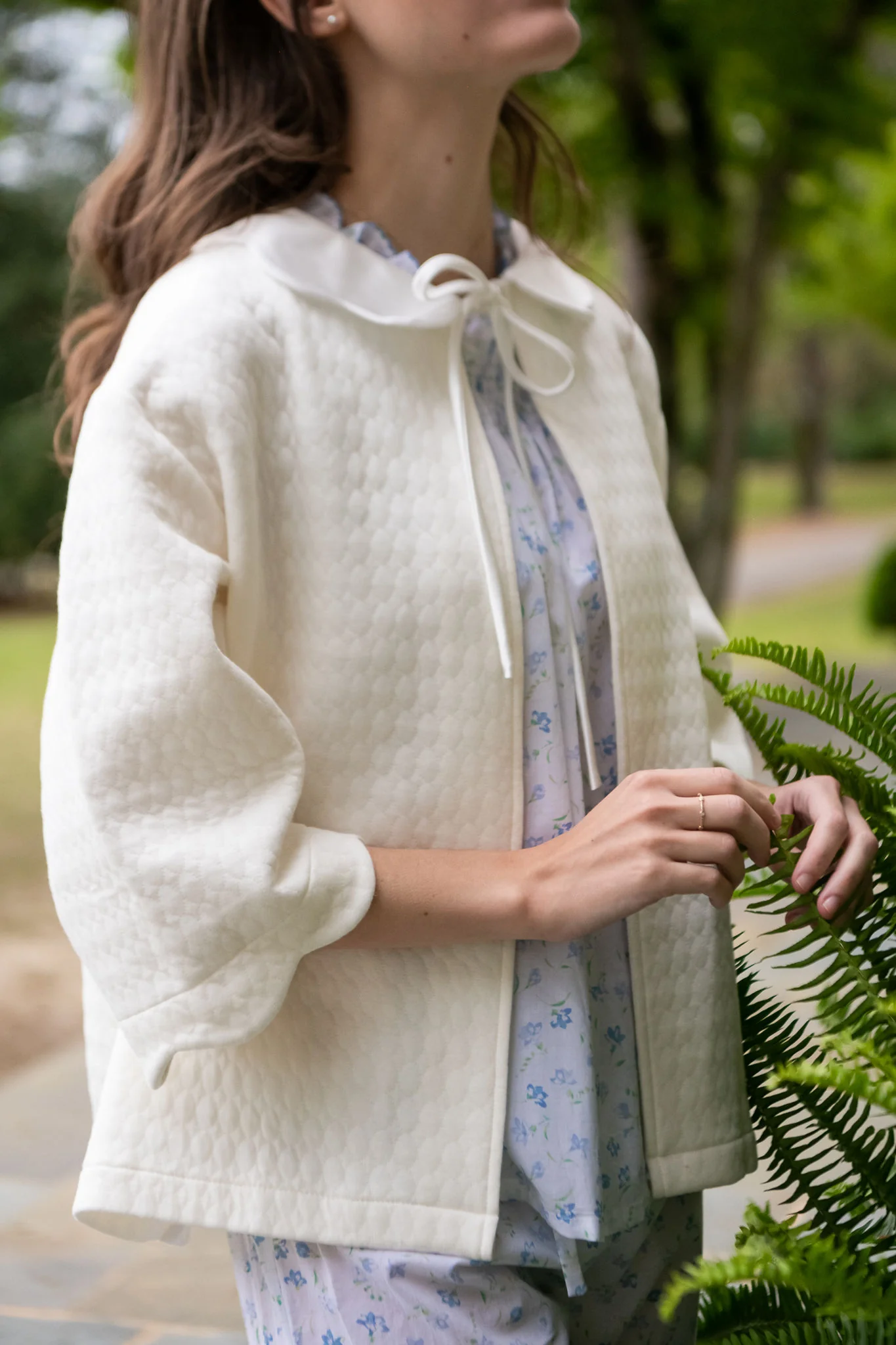VIVIAN COTTON BEDJACKET - Image 13