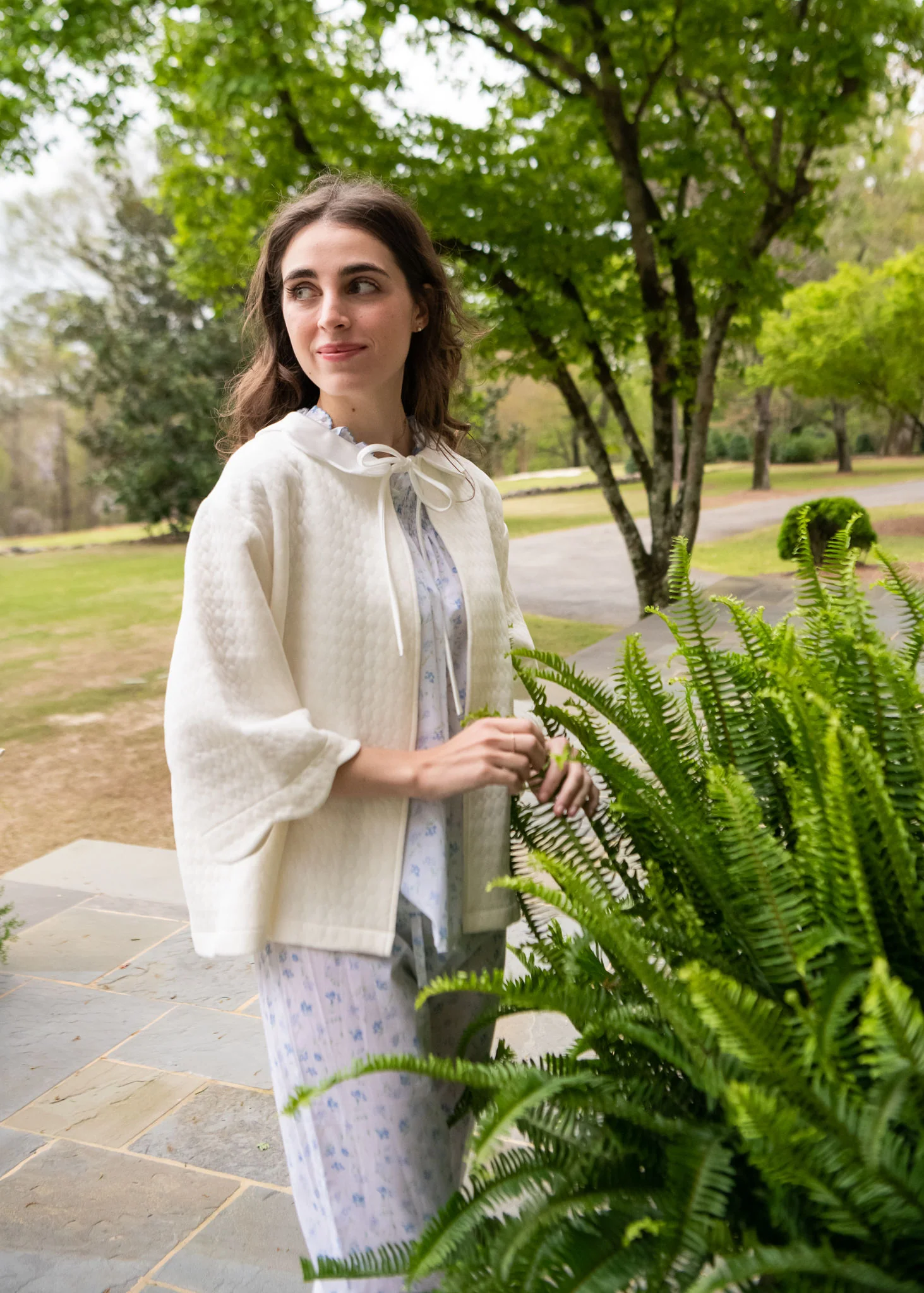 VIVIAN COTTON BEDJACKET - Image 14