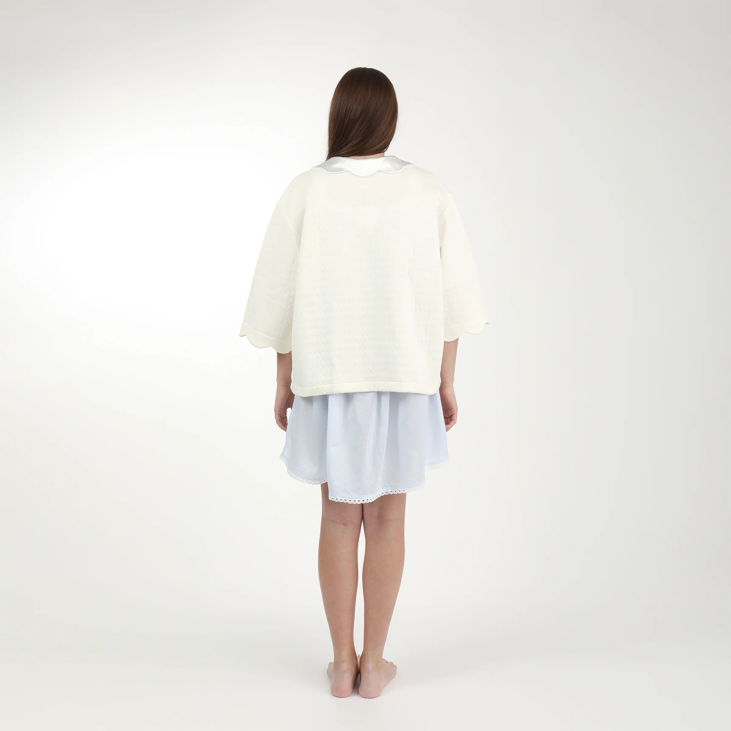 VIVIAN COTTON BEDJACKET - Image 6