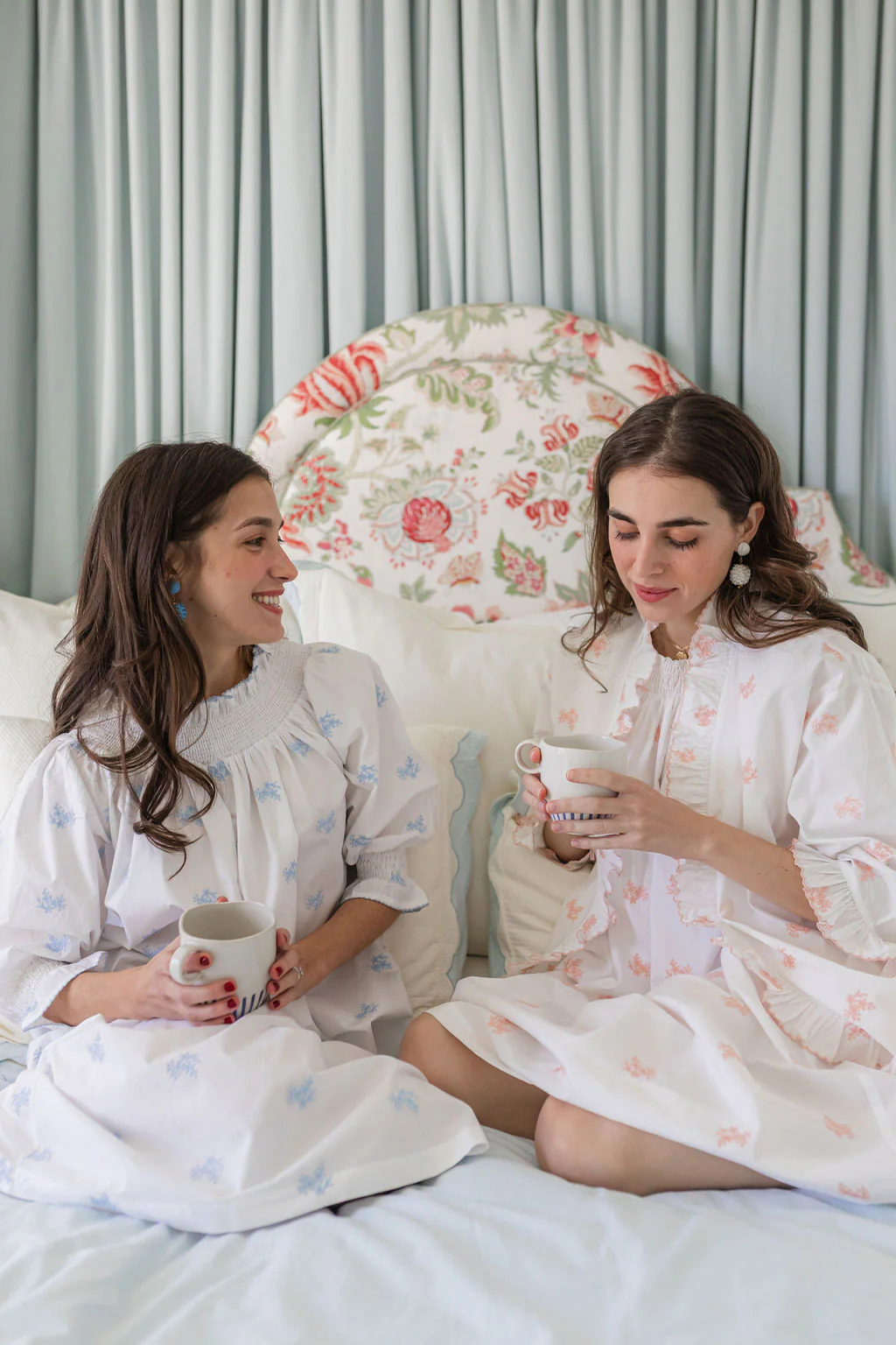 RUFFLE EMBROIDERED ROBE - Image 11